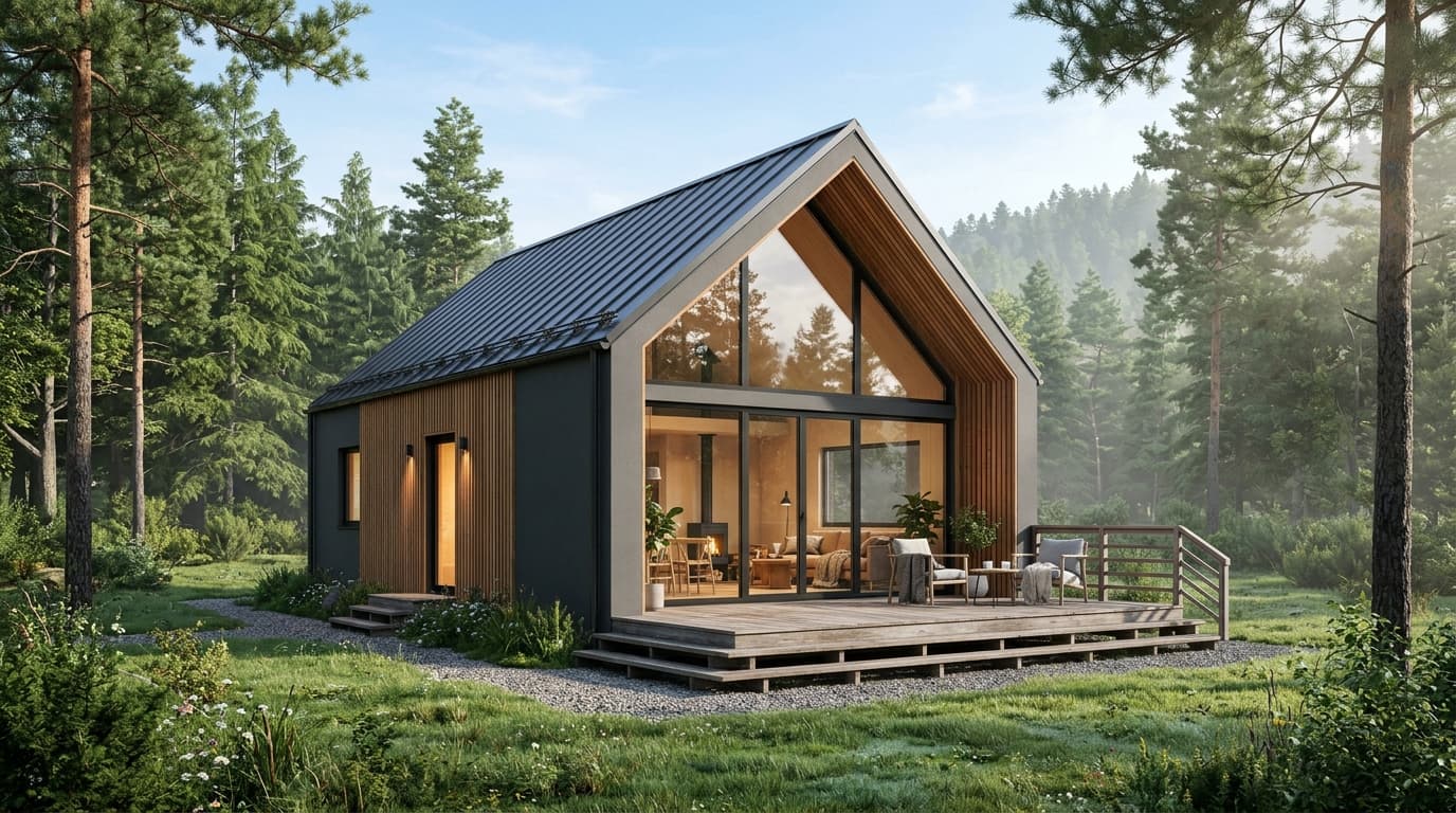 Kit Fiordo Nórdico 91 m² + 15 m² Terrazas